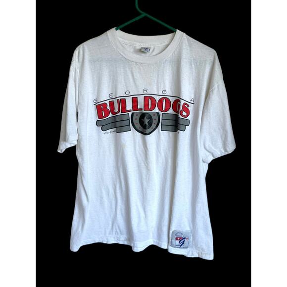 VTG Georgia Bulldogs T-Shirt Adult Mens L/XL Single Stitch GRAPHIC TEE The Game - Picture 2 of 11